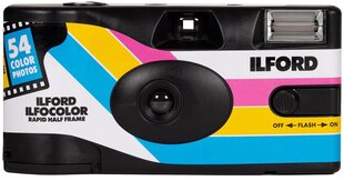 Ilford kertakäyttöinen kamera Ilfocolor Rapid Half-Frame 400/54 hinta ja tiedot | Kamerat | hobbyhall.fi