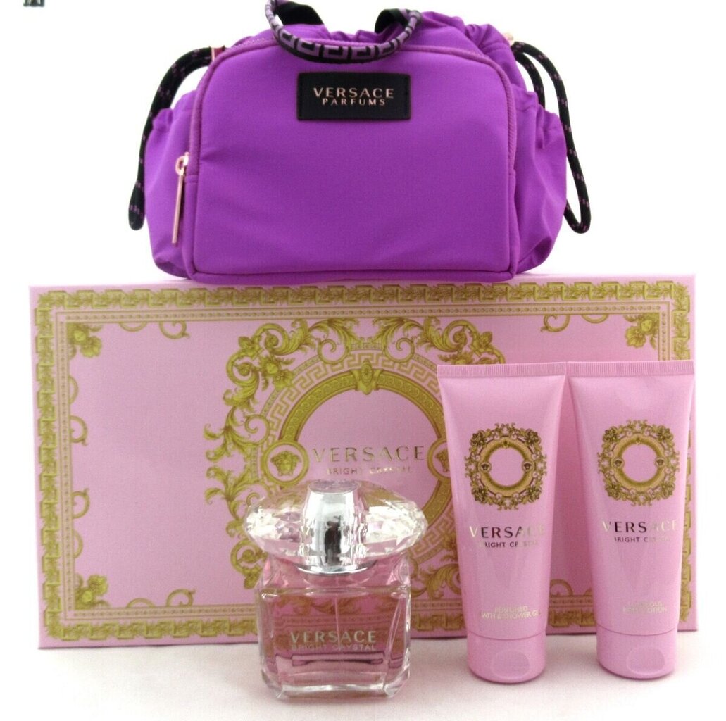 VERSACE Bright Crystal EDT -lahjasetti hinta ja tiedot | Naisten hajuvedet | hobbyhall.fi