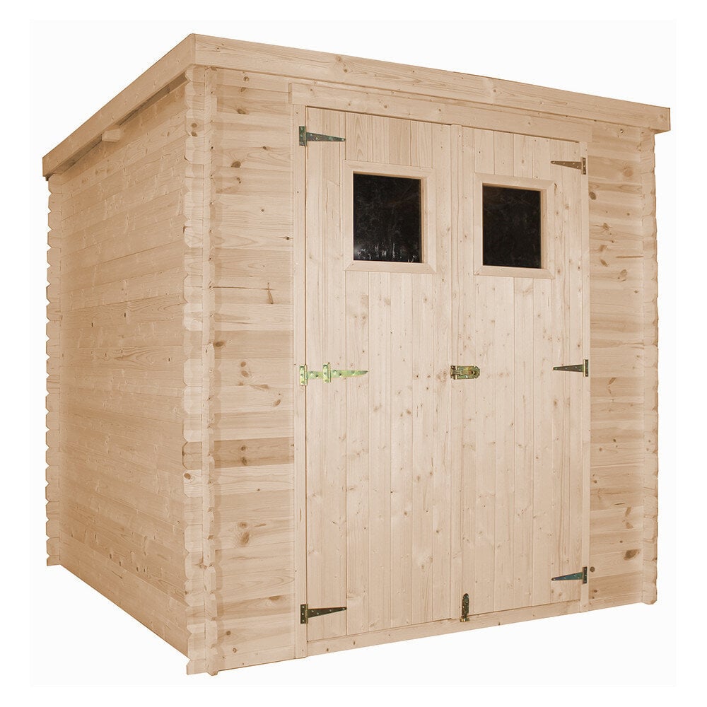 Puinen puutarhavaja Timbela M309 + lattia H200 x 204 x 204 cm / 3.53 m2 hinta ja tiedot | Piharakennukset | hobbyhall.fi