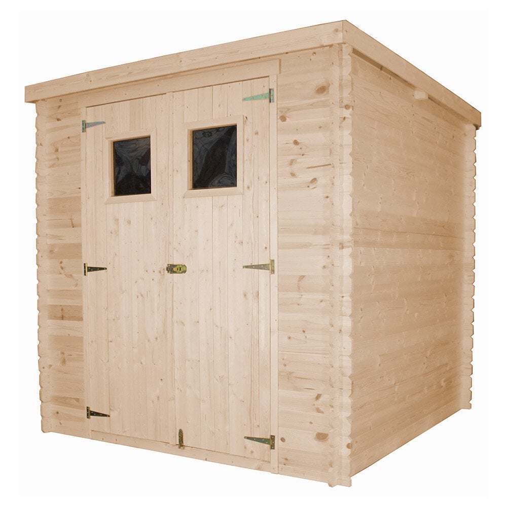 Puinen puutarhavaja Timbela M309 + lattia H200 x 204 x 204 cm / 3.53 m2 hinta ja tiedot | Piharakennukset | hobbyhall.fi