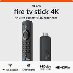 Amazon Fire TV Stick 4K Gen. 2 2023 hinta ja tiedot | Amazon Televisiot ja lisätarvikkeet | hobbyhall.fi