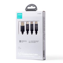 Joyroom 3in1 USB - USB Type C / Lightning / micro USB 3.5 A 1.2m (S-1T3015A5) hinta ja tiedot | Puhelinkaapelit | hobbyhall.fi