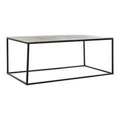 Olohuoneen pöytä DKD Home Decor Metalli Alumiini (111,7 x 61 x 43 cm) hinta ja tiedot | Sohvapöydät | hobbyhall.fi
