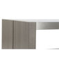 Olohuoneen pöytä DKD Home Decor Kristalli Alumiini Ąžuolas Karaistu lasi (120 x 60 x 37,5 cm) hinta ja tiedot | Sohvapöydät | hobbyhall.fi
