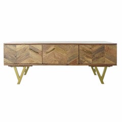 Olohuoneen pöytä DKD Home Decor Metalli Mangopuu (120 x 60,5 x 46 cm) hinta ja tiedot | Sohvapöydät | hobbyhall.fi