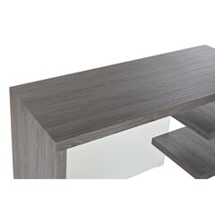 Pöytä DKD Home Decor Kristalli Harmaa Läpinäkyvä MDF Karaistu lasi (120 x 50 x 76 cm) hinta ja tiedot | Tietokonepöydät ja työpöydät | hobbyhall.fi