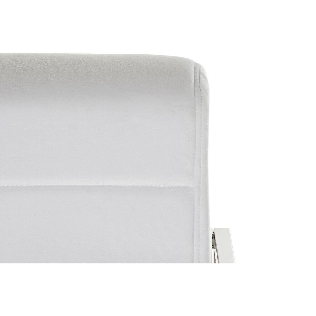 Tuoli DKD Home Decor Polyesteri Teräs Valkoinen (56 x 68 x 92 cm) hinta ja tiedot | Ruokapöydän tuolit | hobbyhall.fi