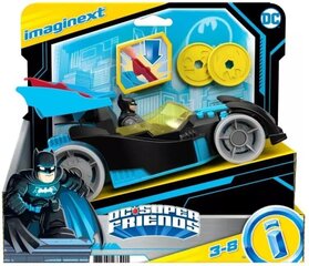 Mattel Imaginext: DC Super Friends - Bat-Tech Racing Batmobile (HFD48) hinta ja tiedot | Poikien lelut | hobbyhall.fi
