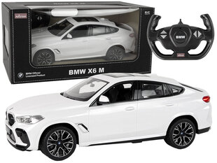 Kauko-ohjattava Bmw X6, valkoinen hinta ja tiedot | Poikien lelut | hobbyhall.fi