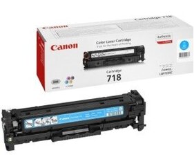 Canon Cartridge 718 Cyan (2661B002) hinta ja tiedot | Laserkasetit | hobbyhall.fi