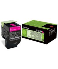 Värikasetti Lexmark 802HM Magenta 3000 lk hinta ja tiedot | Mustekasetit | hobbyhall.fi