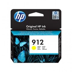 HP Ink No.912 Yellow (3YL79AE) hinta ja tiedot | Mustekasetit | hobbyhall.fi