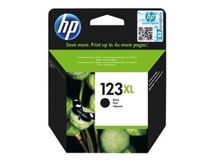 HP No.123 XL (F6V19AE ), black hinta ja tiedot | Mustekasetit | hobbyhall.fi