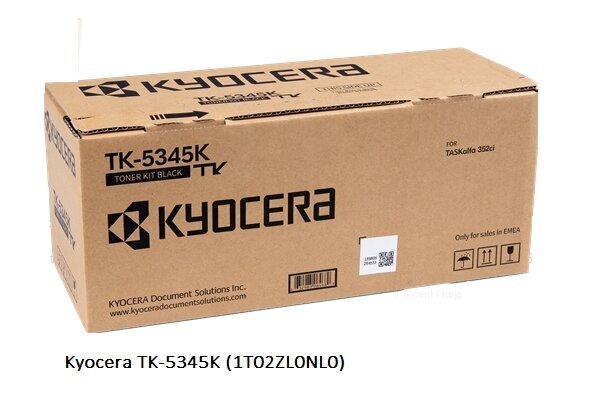 Kyocera Cartridge TK-5345 Black (1T02ZL0NL0) hinta ja tiedot | Laserkasetit | hobbyhall.fi