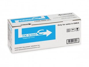 Kyocera TK-5160C toner cartridge cyan (1T02NTCNL0) hinta ja tiedot | Laserkasetit | hobbyhall.fi