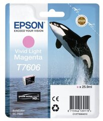 Epson Ink Light Magenta HC (C13T76064010) hinta ja tiedot | Mustekasetit | hobbyhall.fi
