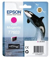 Epson Ink Magenta HC (C13T76034010) hinta ja tiedot | Mustekasetit | hobbyhall.fi