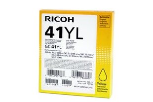 Ricoh Ink GC41 Yellow Low 0,6k 405768 hinta ja tiedot | Mustekasetit | hobbyhall.fi