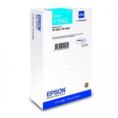 Epson T7542 Cyan XXL hinta ja tiedot | Mustekasetit | hobbyhall.fi