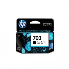 HP Ink No.703 Black (CD887AE) hinta ja tiedot | Mustekasetit | hobbyhall.fi