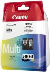 Alkuperäinen multipakkaus mustepatruuna Canon PG-540 + CL-541 hinta ja tiedot | Canon Toimistolaitteet ja -tarvikkeet | hobbyhall.fi