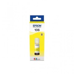 Oiginaal TINT Epson EcoTank 106 Yellow (C13T00R440) 70ml hinta ja tiedot | Mustekasetit | hobbyhall.fi