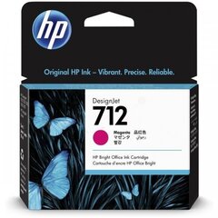 HP Ink No.712 Magenta (3ED68A) hinta ja tiedot | Mustekasetit | hobbyhall.fi