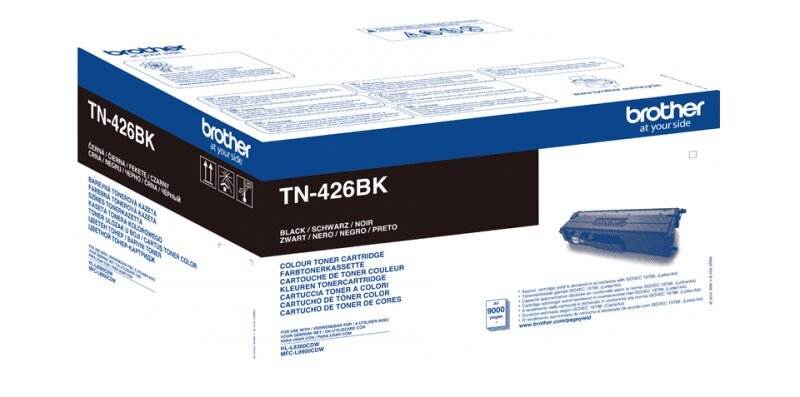 Brother Toner TN-426 Black 9k (TN426BK) hinta ja tiedot | Laserkasetit | hobbyhall.fi