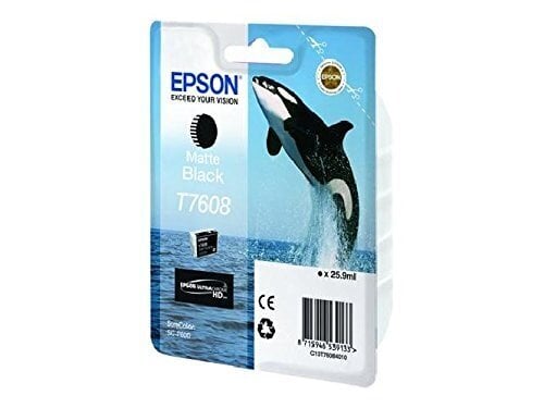 Epson T7608 Matt Black hinta ja tiedot | Mustekasetit | hobbyhall.fi