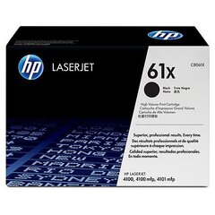 HP Cartridge No.61X Black (C8061X) hinta ja tiedot | Laserkasetit | hobbyhall.fi