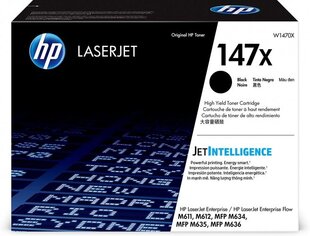 HP toner cartridge 147X black (W1470X) hinta ja tiedot | Laserkasetit | hobbyhall.fi