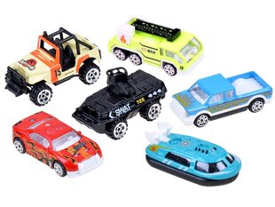 Die Cast Metalliajoneuvosarja 6 kpl. hinta ja tiedot | Die-Cast Lapset | hobbyhall.fi