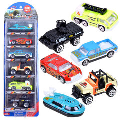 Die Cast Metalliajoneuvosarja 6 kpl. hinta ja tiedot | Die-Cast Lapset | hobbyhall.fi