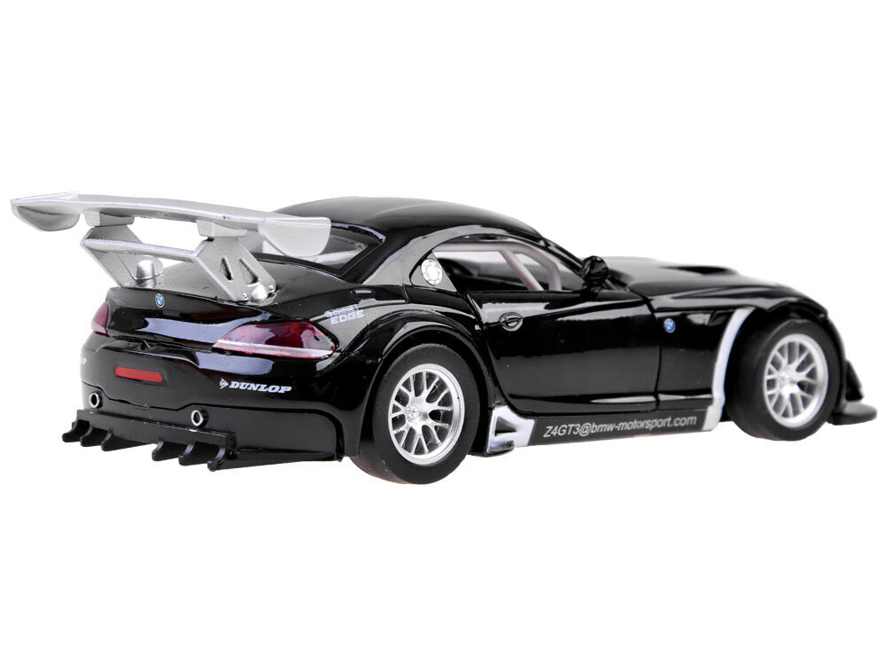 Metallinen BMW Z4 GT3 auto, musta hinta ja tiedot | Poikien lelut | hobbyhall.fi