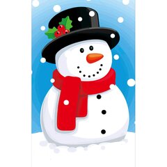 Timanttimosaiikki Varvikas - New Year Happy Snowman LC023e 20x30 cm hinta ja tiedot | Timanttimaalaukset | hobbyhall.fi