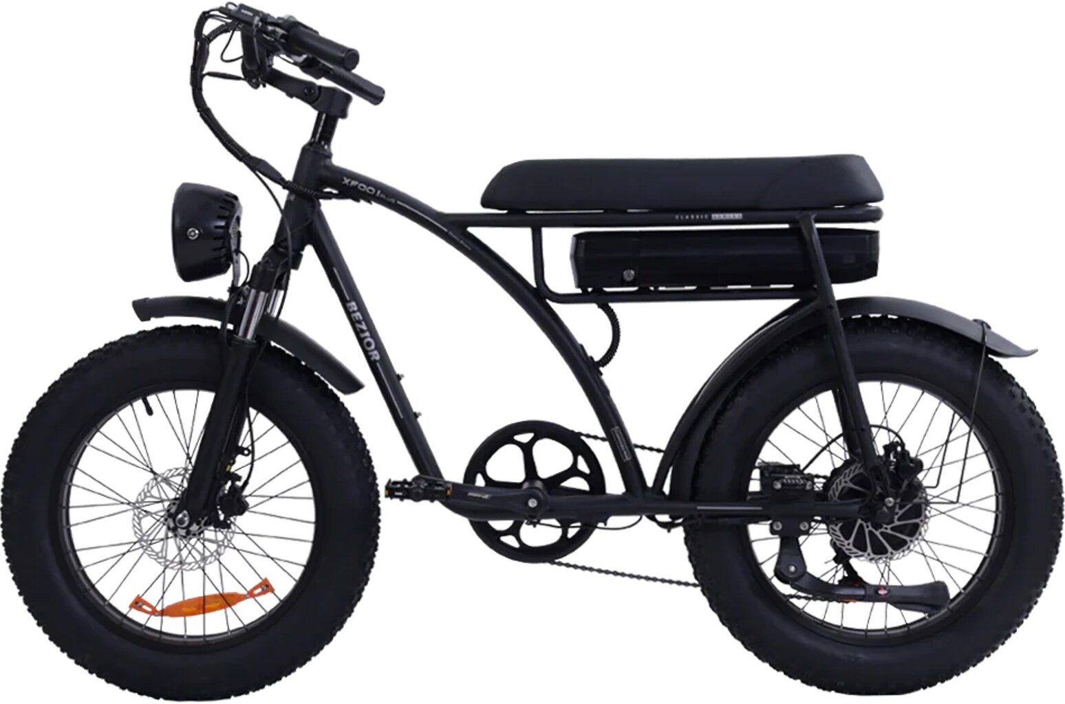 Sähköpyörä Bezior XF001, 20", Fat Tire, musta, 1000W, 12,5Ah hinta ja tiedot | Sähköpyörät | hobbyhall.fi