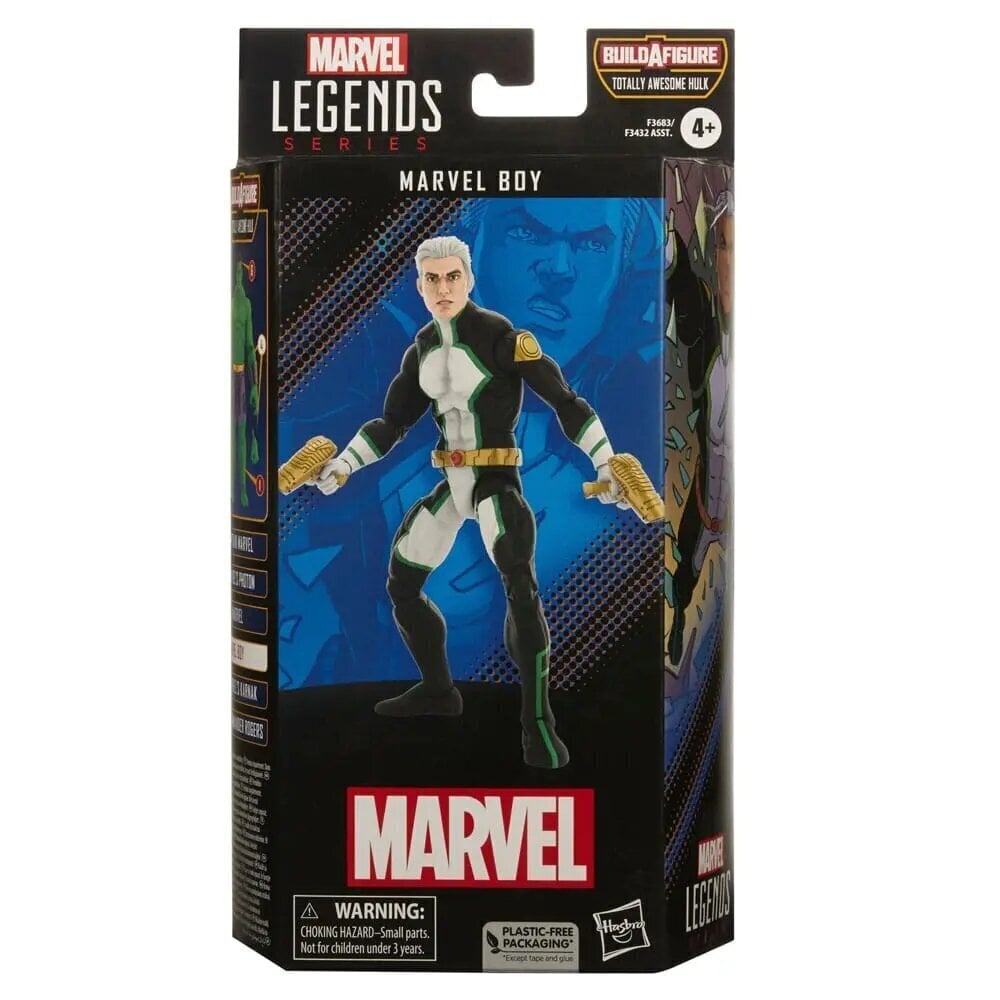 Marvel Legends Toimintahahmo Marvel Boy (BAF: Totally Awesome Hulk) 15 cm hinta ja tiedot | Poikien lelut | hobbyhall.fi