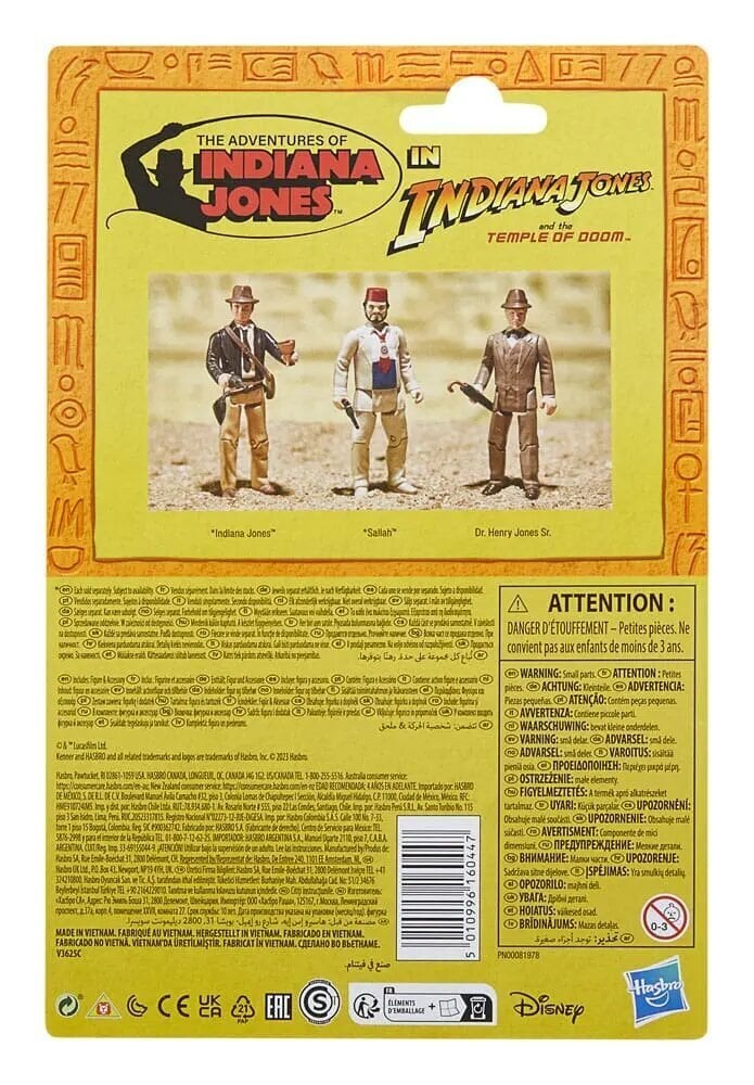 Hasbro Indiana Jones Retro Collection Dr. Henry Jones -hahmo, 10 cm hinta ja tiedot | Poikien lelut | hobbyhall.fi