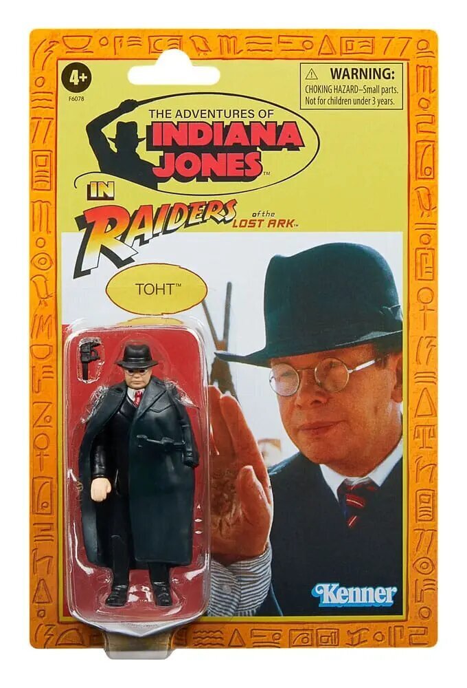 Hasbro Indiana Jones Raiders of the Lost Ark Retro Toht -figuuri, 10 cm hinta ja tiedot | Poikien lelut | hobbyhall.fi