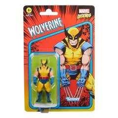 Marvel Legends Retro Collection Toimintahahmo Wolverine 10 cm hinta ja tiedot | Poikien lelut | hobbyhall.fi