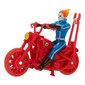 Marvel Legends Retro Collection -toimintahahmo ajoneuvolla, 10 cm hinta ja tiedot | Poikien lelut | hobbyhall.fi