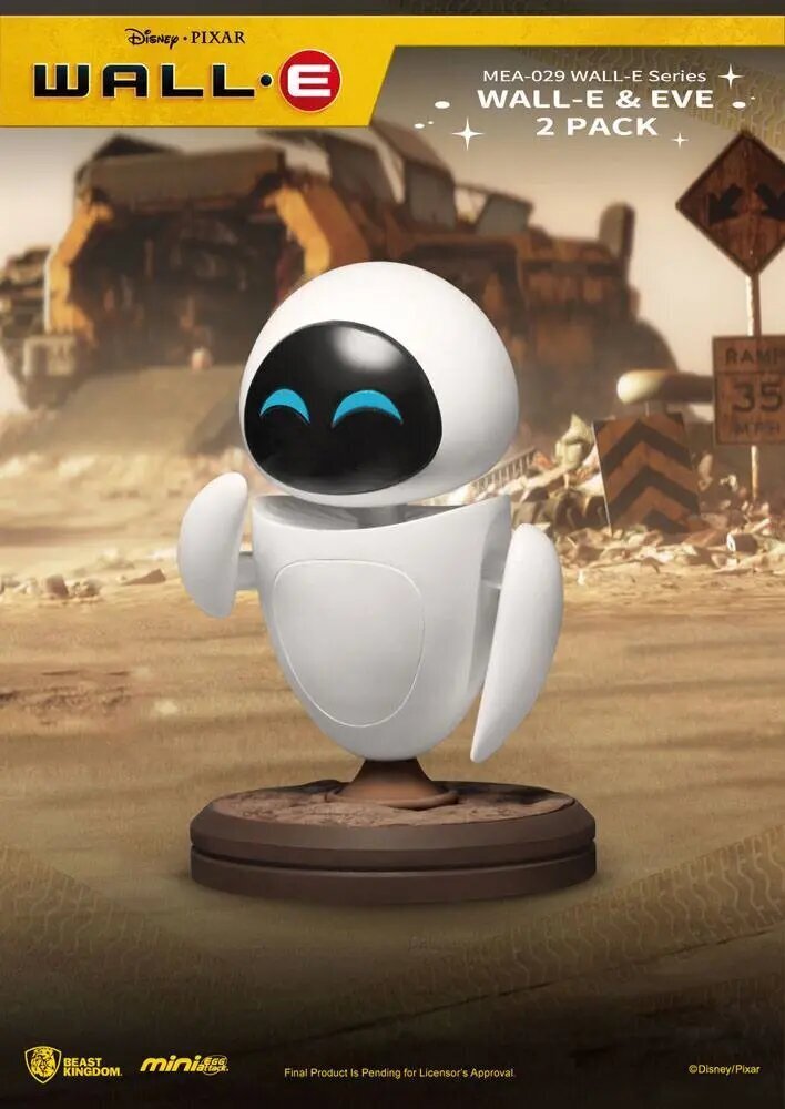 Wall-E Mini Egg Attack -figuurit, 2 kpl hinta ja tiedot | Poikien lelut | hobbyhall.fi