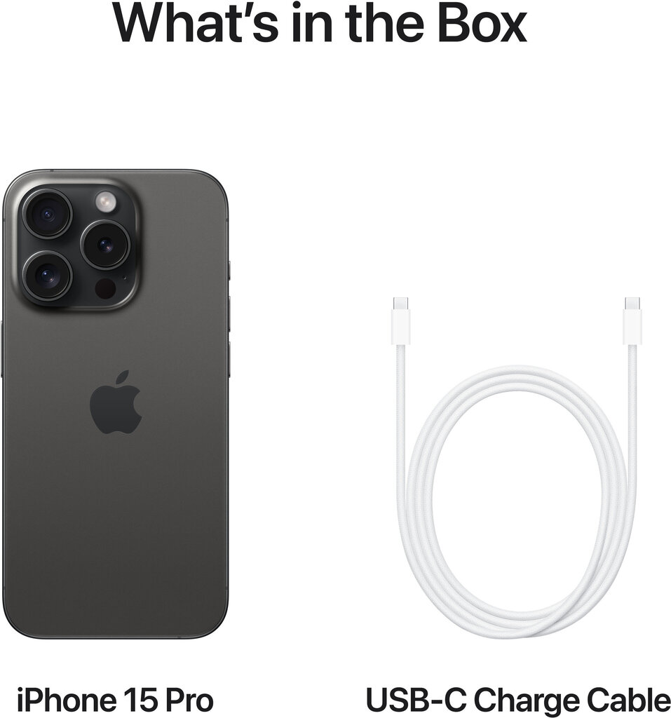 Apple iPhone 15 Pro Max 512GB Black Titanium MU7C3QN/A hinta ja tiedot | Matkapuhelimet | hobbyhall.fi