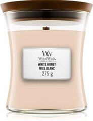 WoodWick Tuoksukynttilä White Honey, 275g hinta ja tiedot | WoodWick Sisustus | hobbyhall.fi