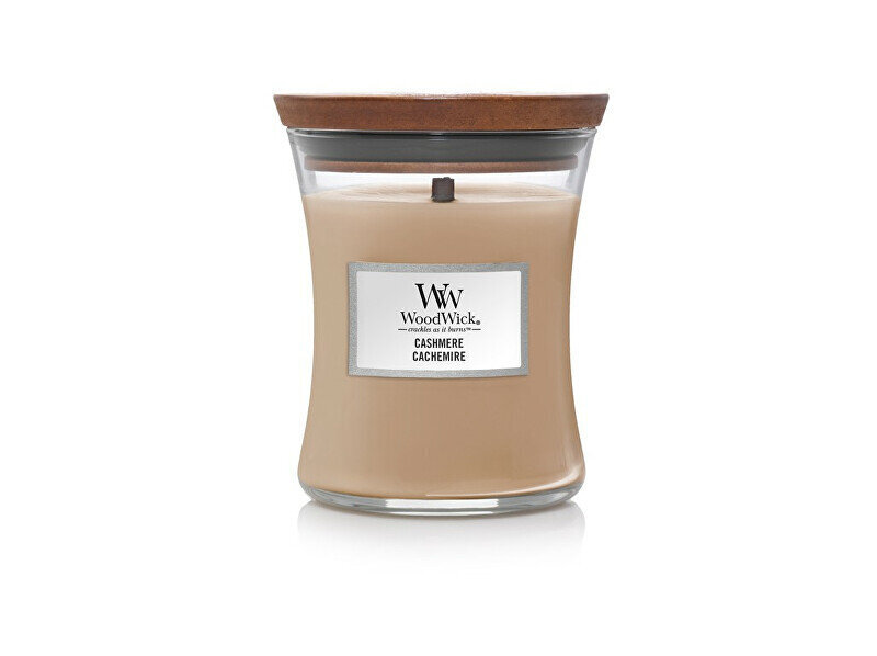 WoodWick Tuoksukynttilä Cashmere 275g hinta ja tiedot | Kynttilät ja kynttilänjalat | hobbyhall.fi