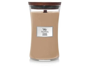 WoodWick Tuoksukynttilä Cashmere, 610 g hinta ja tiedot | Kynttilät ja kynttilänjalat | hobbyhall.fi