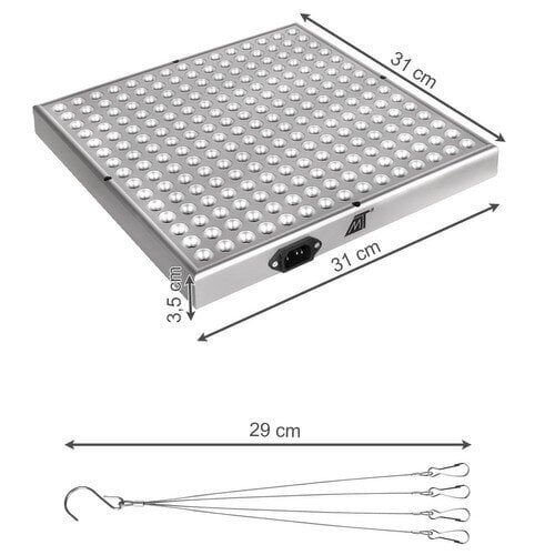 August Gaisma 225 LED, 15411 hinta ja tiedot | Sisäpuutarhat ja kasvilamput | hobbyhall.fi