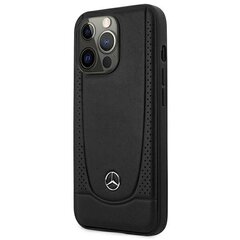 Mercedes Leather Urban Back Case for Apple iPhone 15 Pro Max hinta ja tiedot | Puhelimen kuoret ja kotelot | hobbyhall.fi