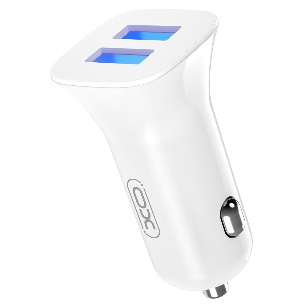 XO TZ10 Car charger 2x USB 2.4A + USB-C cable hinta ja tiedot | Puhelimen laturit | hobbyhall.fi