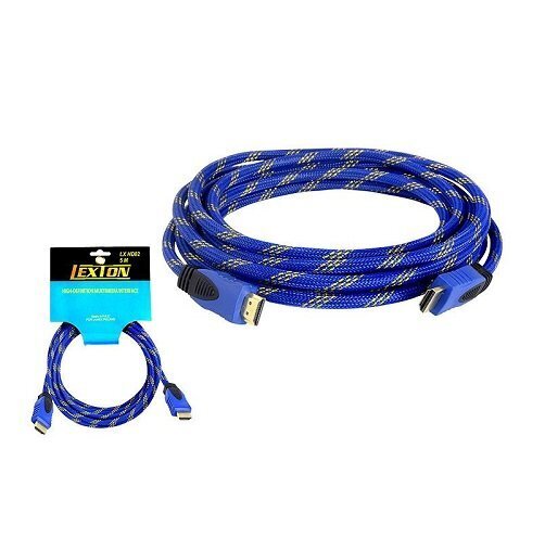 Lexion LXHD82 Cable HDMI-HDMI / 5m hinta ja tiedot | Kaapelit ja adapterit | hobbyhall.fi